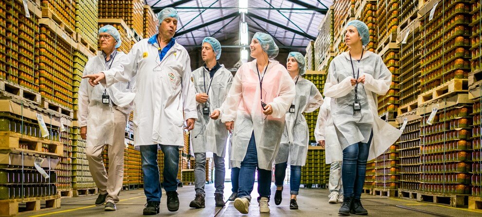 Axitour provides Dutch vegetable preserves manufacturer HAK flexibility and efficiency in guided tours