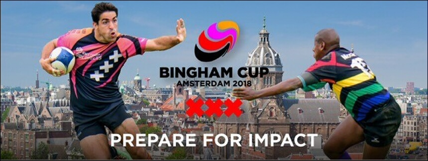 Axitour Communication Systems sponsors rugby tournament the Bingham Cup Amsterdam 2018 with AXIWI®