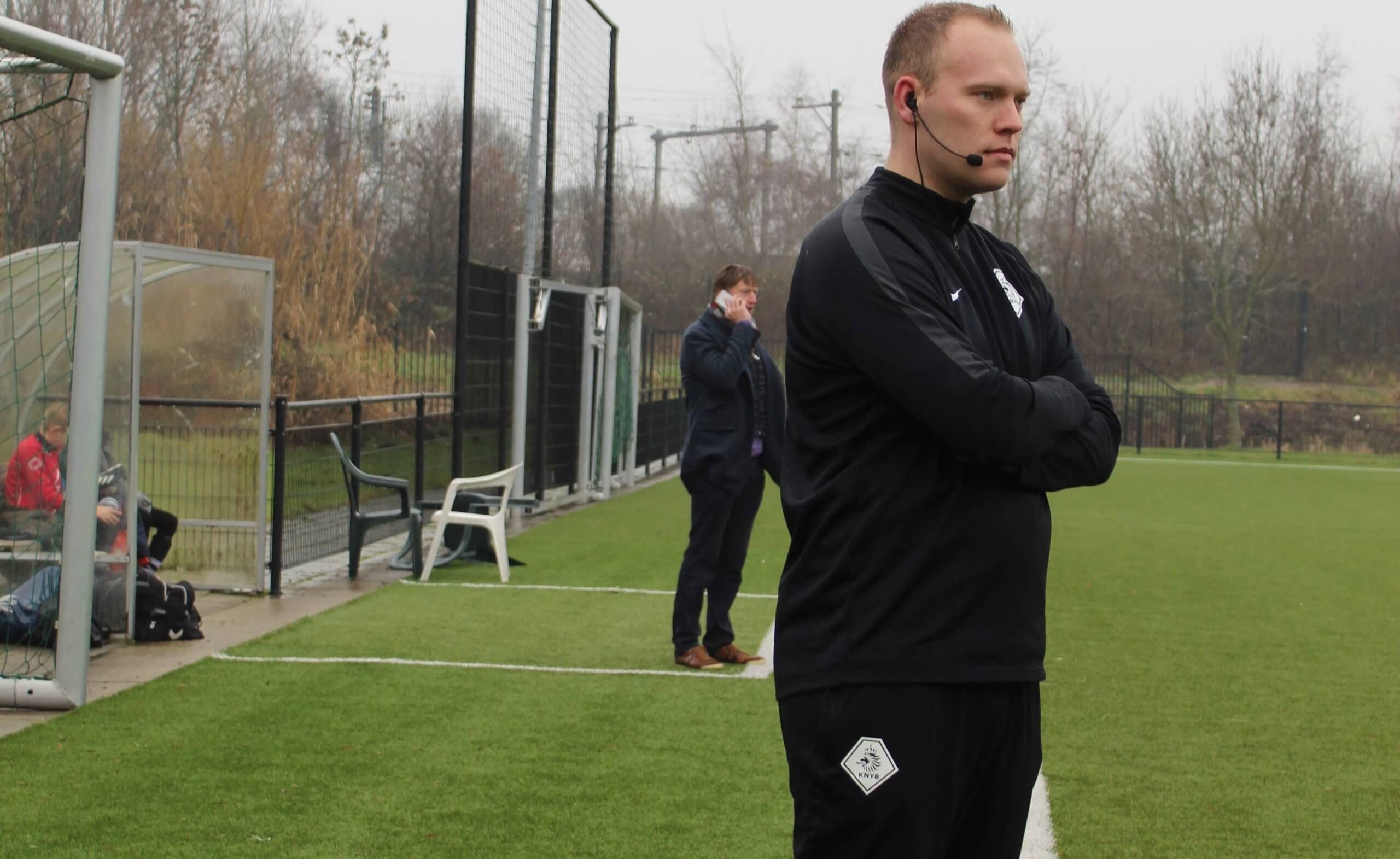 wireless communication system coaching referees on the field